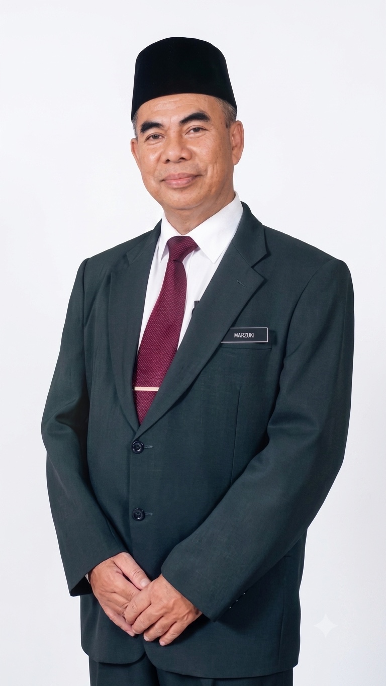 Mr. Marzuki Bin Abdullah, Principal of SMK Kampong Laut